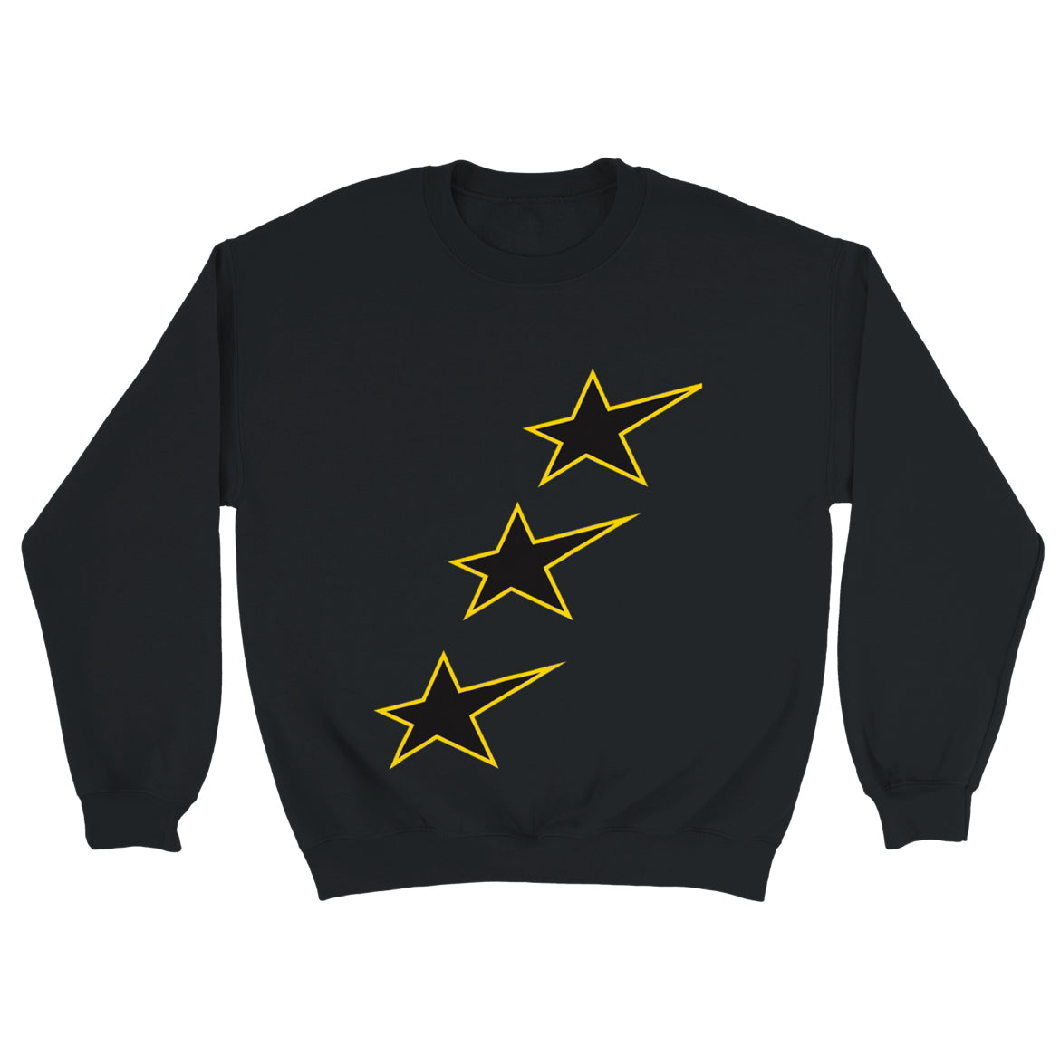 StarStruck Sweatshirt Star Design (Black)